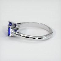 2.02 Ct. Blue Sapphire Ring, Platinum 950 4