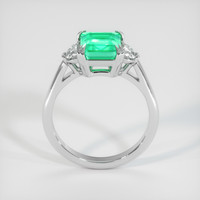 1.32 Ct. Emerald Ring, Platinum 950 3