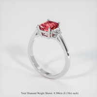 2.03 Ct. Sapphire Ring, Platinum 950 2