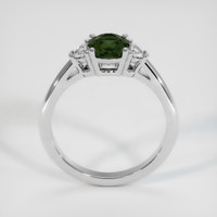 1.26 Ct. Green Sapphire Ring, Platinum 950 3