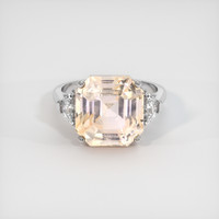 8.27 Ct. Sapphire Ring, Platinum 950 1