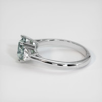 1.92 Ct. Sapphire Ring, Platinum 950 4