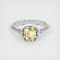 1.45 Ct. Sapphire Ring, Platinum 950 1