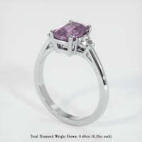 2.28 Ct. Sapphire Ring, Platinum 950 2
