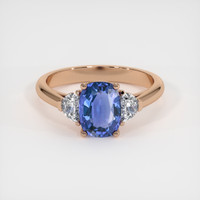 1.76 Ct. Gemstone Ring, 18K Rose Gold 1