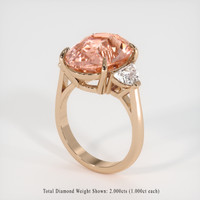 28.85 Ct. Sapphire Ring, 18K Rose Gold 2