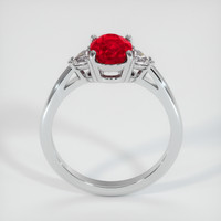 1.22 Ct. Ruby Ring, 10K White Gold 3