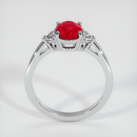 1.44 Ct. Ruby Ring, 10K White Gold 3