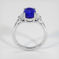 3.54 Ct. Sapphire Ring, 14K White Gold 3