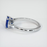 1.20 Ct. Sapphire Ring, 14K White Gold 4