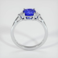 2.21 Ct. Blue Sapphire Ring, 14K White Gold 3