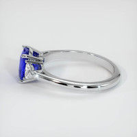 2.21 Ct. Blue Sapphire Ring, 14K White Gold 4