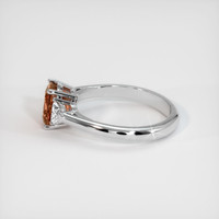 1.59 Ct. Sapphire Ring, 14K White Gold 4