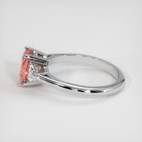 1.80 Ct. Sapphire Ring, 14K White Gold 4
