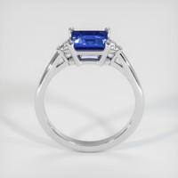 2.19 Ct. Sapphire Ring, 18K White Gold 3