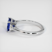 2.19 Ct. Sapphire Ring, 18K White Gold 4