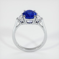 4.45 Ct. Sapphire Ring, 18K White Gold 3