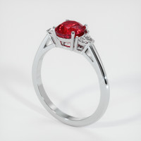 Ruby Ring 1.54 Ct., 18K White Gold Preview