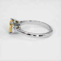 1.45 Ct. Sapphire Ring, 18K White Gold 4