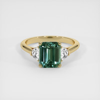 2.53 Ct. Sapphire Ring, 14K Yellow Gold 1