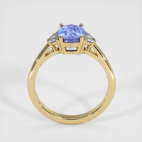 2.55 Ct. Blue Sapphire Ring, 14K Yellow Gold 3