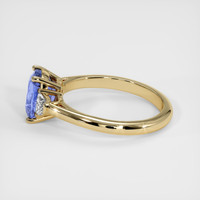 2.55 Ct. Blue Sapphire Ring, 14K Yellow Gold 4