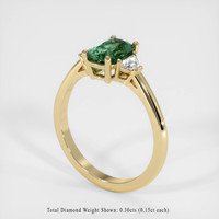 1.63 Ct. Sapphire Ring, 14K Yellow Gold 2