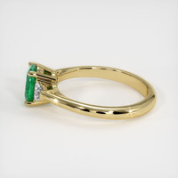 Emerald Ring 0.66 Ct., 18K Yellow Gold Preview