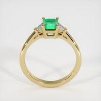 Emerald Ring 0.65 Ct., 18K Yellow Gold Preview