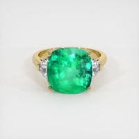 Emerald Ring 6.46 Ct., 18K Yellow Gold Preview