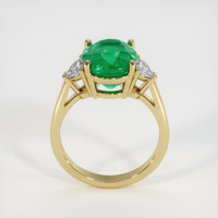Emerald Ring 4.47 Ct. 18K Yellow Gold Preview