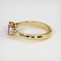 0.89 Ct. Sapphire Ring, 18K Yellow Gold 4