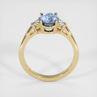 1.91 Ct. Bi Color Sapphire Ring, 18K Yellow Gold 3