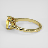 3.17 Ct. Yellow Sapphire Ring, 18K Yellow Gold 4