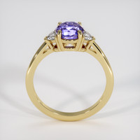 1.93 Ct. Purple Sapphire Ring, 18K Yellow Gold 3