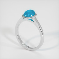 1.14 Ct. Gemstone Ring, Platinum 950 2