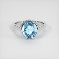2.39 Ct. Gemstone Ring, Platinum 950 1