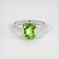 1.70 Ct. Gemstone Ring, Platinum 950 1