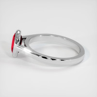 1.16 Ct. Ruby Ring, Platinum 950 4