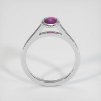 0.94 Ct. Pinkish Purple Sapphire Ring, Platinum 950 3