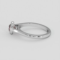 1.23 Ct. Pink Sapphire Ring, Platinum 950 4