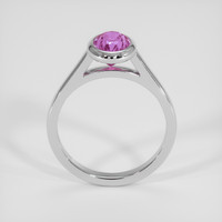 2.17 Ct. Pinkish Purple Sapphire Ring, Platinum 950 3