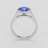 2.50 Ct. Bi Color / Parti Sapphire Ring, Platinum 950 3
