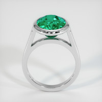 3.70 Ct. Emerald Ring, Platinum 950 3