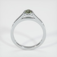 0.49 Ct. Grey Sapphire Ring, Platinum 950 3