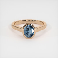 1.20 Ct. Gemstone Ring, 14K Rose Gold 1