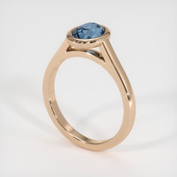 1.20 Ct. Gemstone Ring, 14K Rose Gold 2