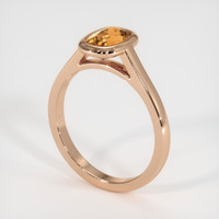 1.11 Ct. Gemstone Ring, 14K Rose Gold 2