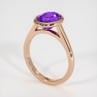 1.97 Ct. Gemstone Ring, 14K Rose Gold 2