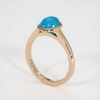 1.14 Ct. Gemstone Ring, 14K Rose Gold 2